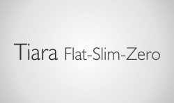 Cortinas de Cristal: Tiara Flat Slim Zero