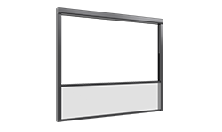 Automatic Guillotine Window: Guillotine Automatic Glazing System VertiFlex