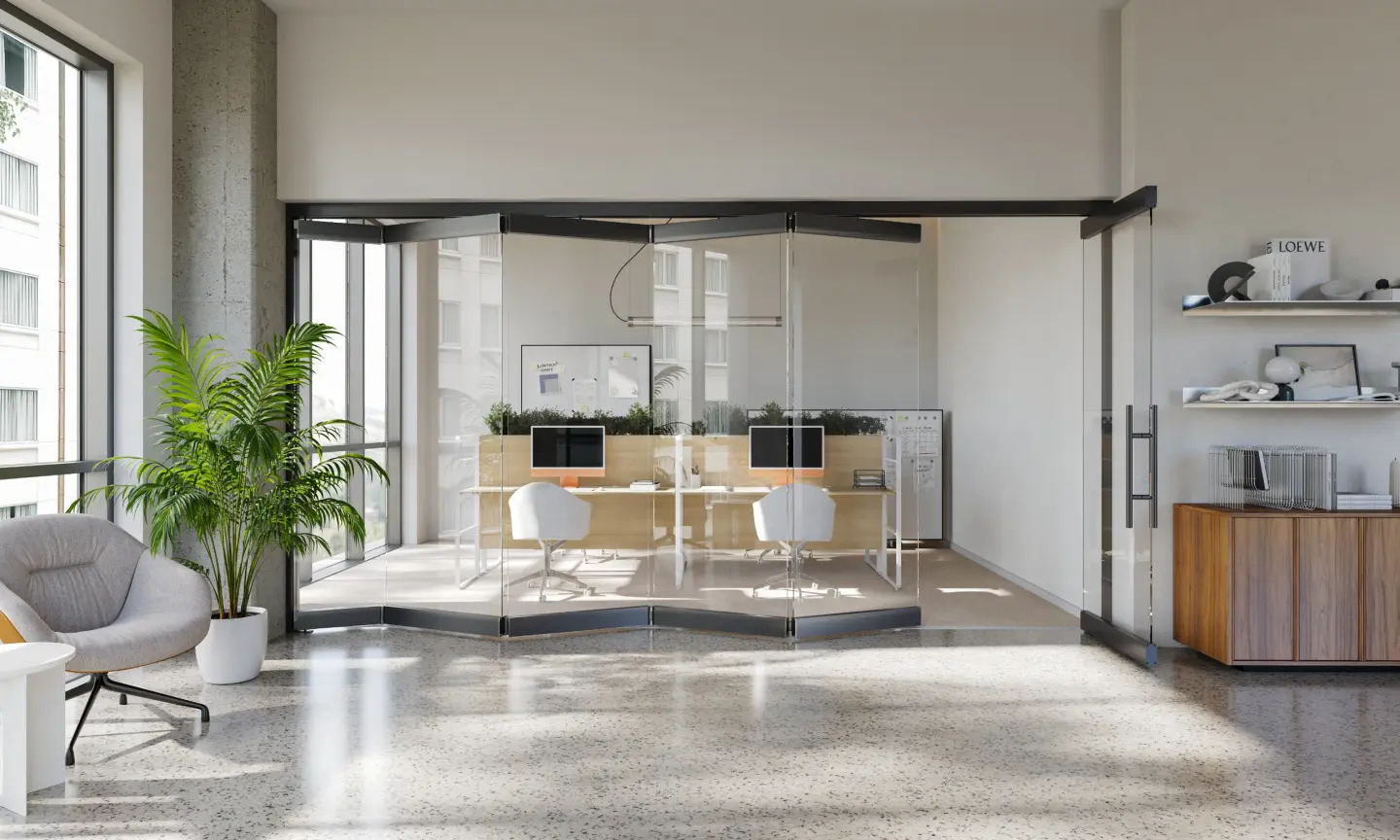 Albert Genau hareketli cam sistemi uygulama örneği